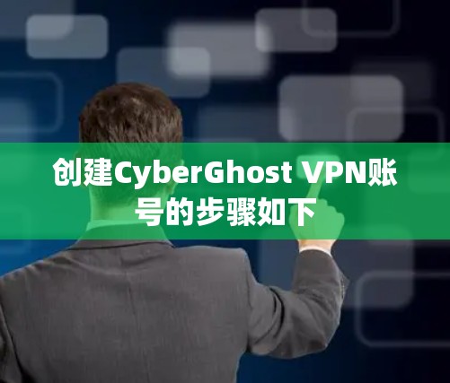 创建CyberGhost VPN账号的步骤如下