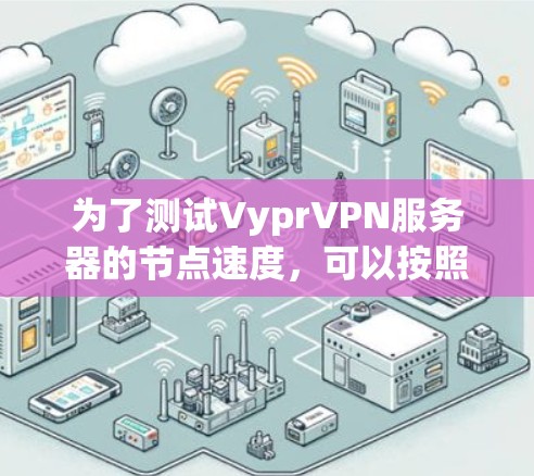 为了测试VyprVPN服务器的节点速度，可以按照以下步骤进行