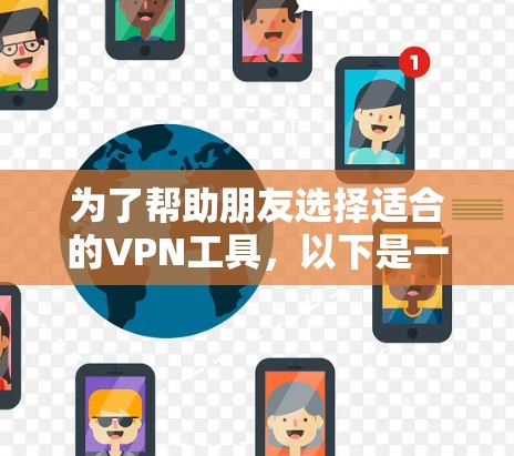 为了帮助朋友选择适合的VPN工具,以下是一个清晰的推荐和分析,结合了朋友可能的需求和具体场景 为了帮助朋友选择适合的VPN工具,以下是一个清晰的推荐和分析,结合了朋友可能的需求和具体场景