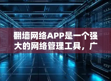 翻墙网络APP是一个强大的网络管理工具，广泛应用于用户通过互联网访问网站、下载资源或管理网络设备的场景。以下是对翻墙网络APP的详细介绍